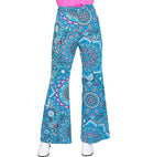 The 60S Fashion - Blue Mandala  Pants 