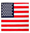U.S.A. Bandana 55X55 Cm - 100% Cotton