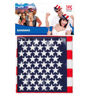 U.S.A. Bandana 55X55 Cm - 100% Cotton