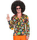 The 60S Fashion - Colorful Flowers  Shirt  