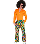 The 60S Fashion - Colorful Flowers  Pants 