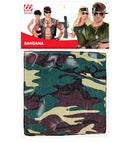Camouflage Bandana 55X55 Cm - 100% Cotton