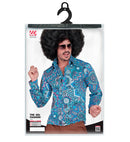 The 60S Fashion - Blue Mandala  Shirt  