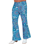 The 60S Fashion - Blue Mandala  Pants 