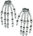 Earrings Skeleton Hand