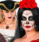 Earrings Skull Eyes Strass