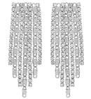 Earrings Strass & Chains