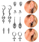 Character Earrings 6 Different Styles On Card