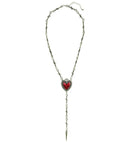 Necklace Heart Barbed Wire