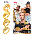 Rings Gold Assortment 4 Styles