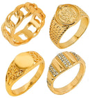 Rings Gold Assortment 4 Styles