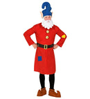 Gnome  Jacket, Belt, Hat With Beard 