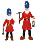 Gnome  Jacket, Belt, Hat With Beard 