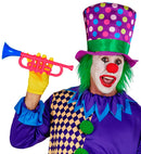 Dotted Top Hat With Hair 23 Cm