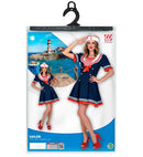 Sailor  Dress, Mesh Underskirt, Hat 
