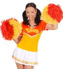 Yellow-Red Pom Pom