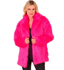 Neon Pink Plush Jacket