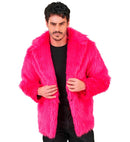 Neon Pink Plush Jacket
