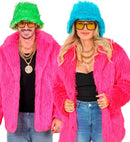 Neon Pink Plush Jacket