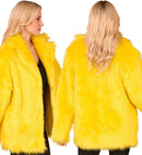 Yellow Plush Jacket