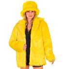 Yellow Plush Jacket