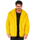 Yellow Plush Jacket