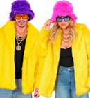 Yellow Plush Jacket