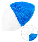 White-Blue Pom Pom