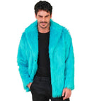 Turquoise Plush Jacket