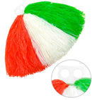 Green-White-Red Pom Pom