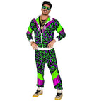 80'S Party Animal Shell Suit  Jacket, Pants 