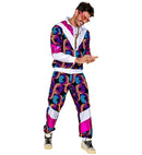 80'S Disco Shell Suit  Jacket, Pants 