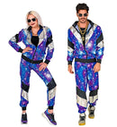 80'S Disco Shell Suit  Jacket, Pants 
