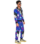 80'S Disco Shell Suit  Jacket, Pants 