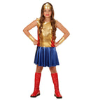 Wonder Girl  Dress, Headpiece, Cuffs 