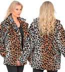 Animalier Leopard Plush Jacket