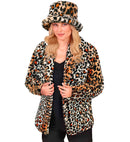 Animalier Leopard Plush Jacket