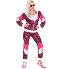 80'S Pink Tiger Shell Suit  Jacket, Pants 
