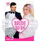 Bride To Be Hair Clip
