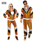80'S Tiger Shell Suit  Jacket, Pants 
