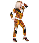 80'S Tiger Shell Suit  Jacket, Pants 