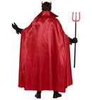 Devil  Shirt With Vest & Jabot With Medallion, Cape, Gloves 
