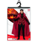 Devil  Shirt With Vest & Jabot With Medallion, Cape, Gloves 