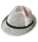Felt Bavarian Fedora With Feather Child Size