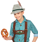 Felt Bavarian Fedora With Feather Child Size