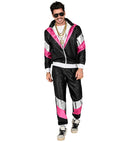 80'S Shining Leatherlook Shell Suit  Jacket, Pants 