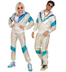 80'S Holographic Shell Suit  Jacket, Pants 