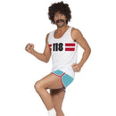 118118 Runner Costume Adult White Blue_1 sm-33322M