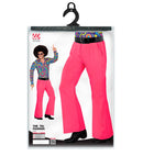 The 70S Groovy Style - Hot Pink  Pants 