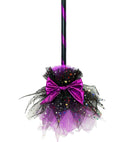 Broom Witch Purple 85 Cm 